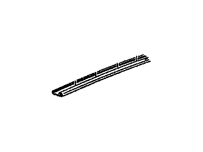 Retainer, Bottom Of Top Front Roof Rail To Windshield