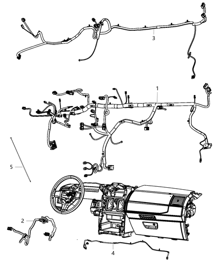 Wiring Instrument Panel