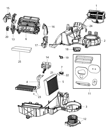 O Ring Heater Core Tubes