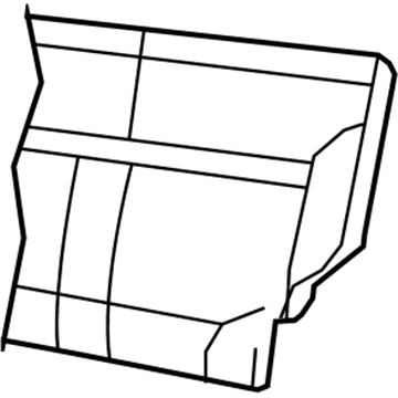 Cover Rear Seat Back 60% Seat Back Cover