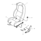 Recliner, 1992-95, (1996 Serviced In Seat Cushion)