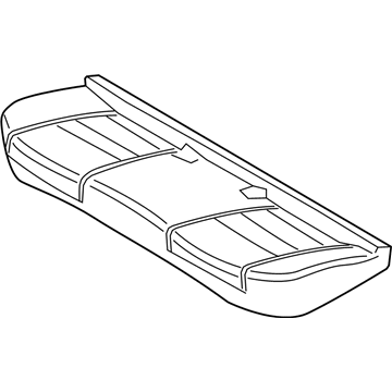 Cover Assy - Rear Seat Cushion