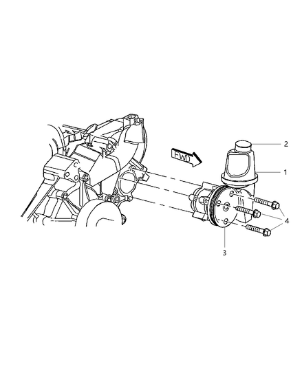 Pulley Power Steering Pump