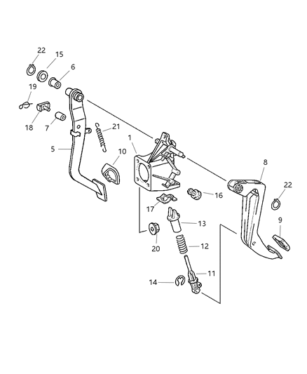 Spring Brake Pedal Return