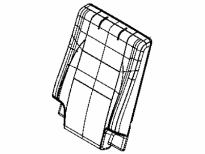 Cover Rear Seat Back 3Rd Row