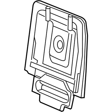 Frame And Spring - Rear Seat Back