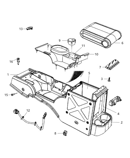 End Cap Console