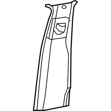 Molding B Pillar