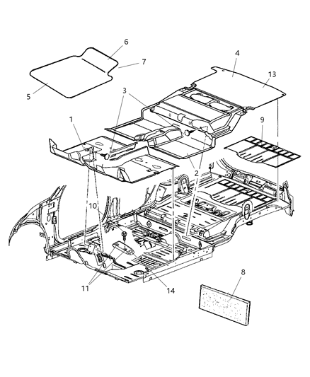 Silencer Floor Pan