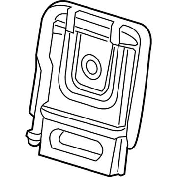 Frame And Spring - Rear Seat Back