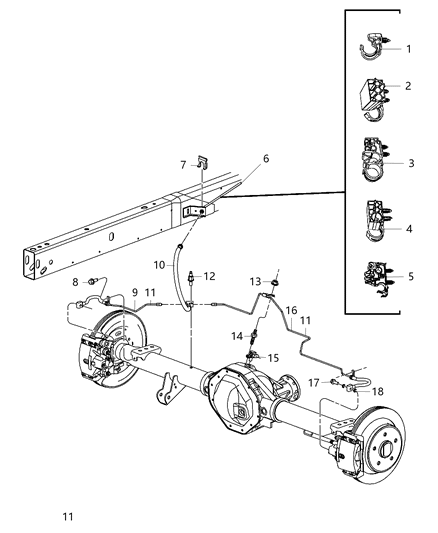Clip Tube 6 Way