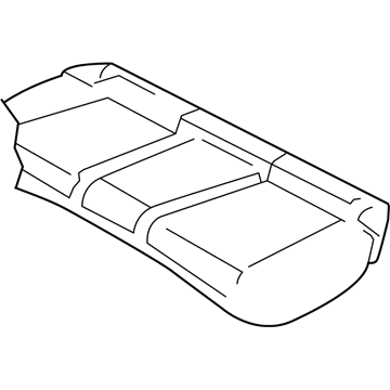 Cover Rear Seat Cushion