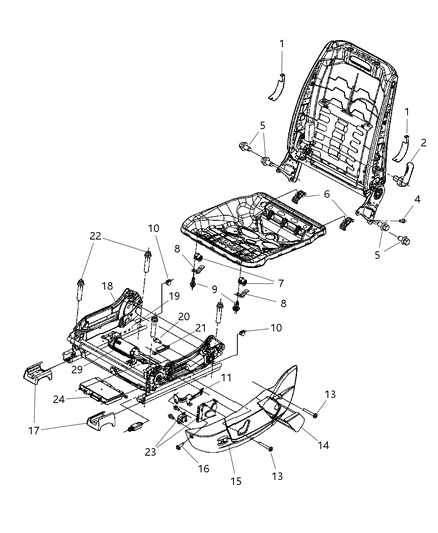 Shield Seat Adjuster