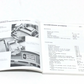 New Reprinted Ferrari 250 GT/E Owners Manual Handbook (French)