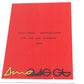 New Reprinted Ferrari Dino 246GT USA Spec Owners Manual Handbook Supplement