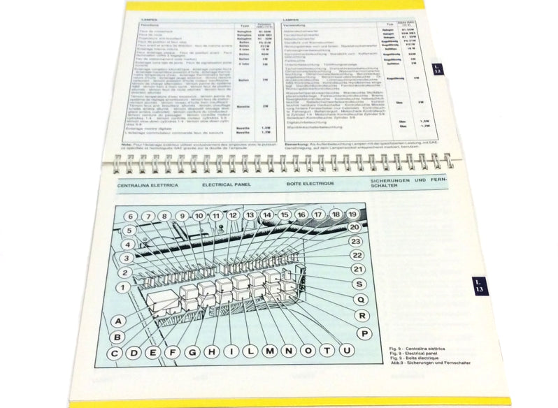 New OEM 1992 Ferrari Mondial T Owners Handbook Manual Cat. 709/92