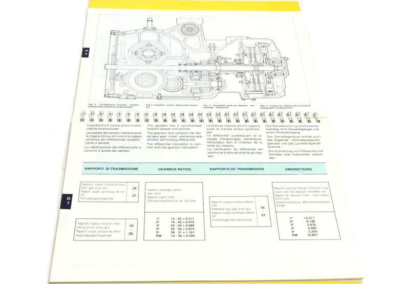 New OEM 1993 Ferrari 348 U.S. Version Owners Handbook Manual Cat. 710/92