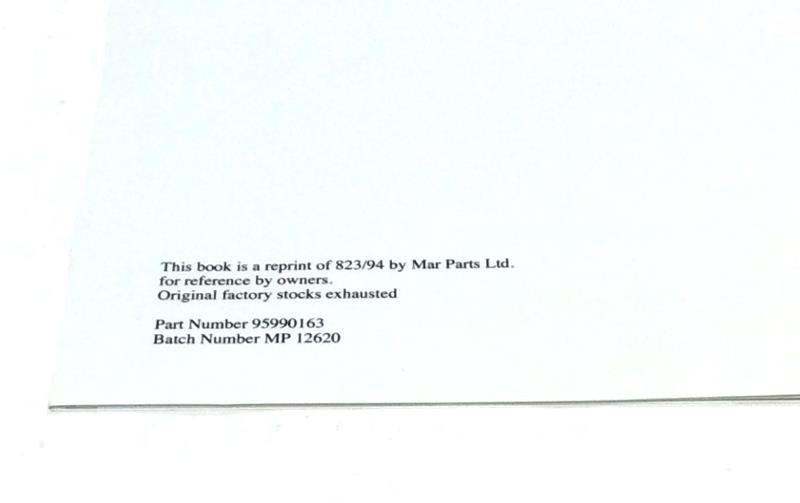 New OEM Ferrari 348 GT Competition Owners Manaual Handbook