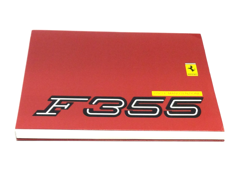 New OEM 1995 Ferrari F 355 European Owners Handbook Operating Manual, Cat # 860/94