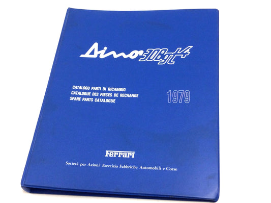 OEM 1979 Ferrari Dino 308 GT4 Parts Illustration Manual (Marparts Version)