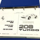 OEM 1982 Ferrari 208 Turbo Parts Illustration Manual Cat # 231/82