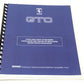 New Reprinted 1985 Ferrari 288 GTO Parts Illustration Manual Complete