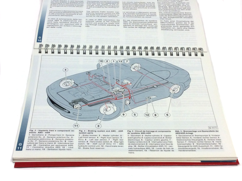 New OEM 1998 Ferrari 456MGTA 1st Edition Owners Manual Handbook - Cat. 1313/98