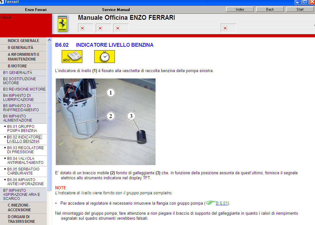 New Ferrari Enzo Interactive Technical Repair Manual 2002 Italian Cat. 1869/02 Download