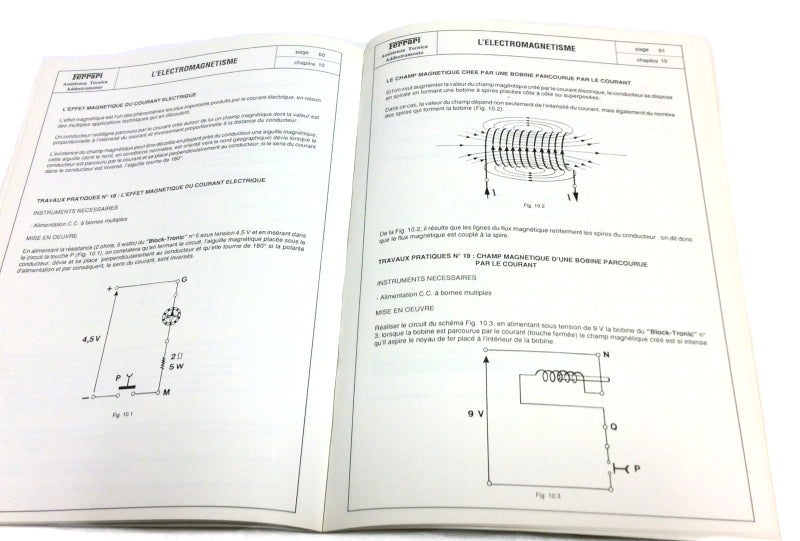 OEM 1989 Ferrari Concepts & Practical Applications Electronics Manual, Cat # 556/89 (French)