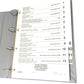 New OEM Ferrari Volume 2 Diagnosis Workshop Manual Yellow/Grey Binder Inserts - Sections 8, 9, 10, 11, and 12