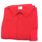 New OEM Ferrari Factory TOMA Branded Workers Uniform Red Shirt - Size 46-52 ( S -M)