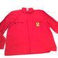 New OEM Ferrari Factory TOMA Branded Workers Uniform Red Shirt - Size 46-52 ( S -M)