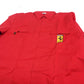 New OEM Ferrari Factory TOMA Branded Workers Uniform Red Shirt - Size 46-52 ( S -M)