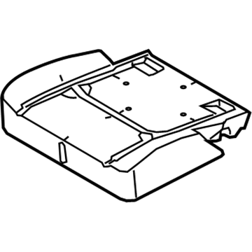Pad - Rear Seat Cushion