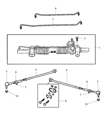 Tie Rod Steering Outer