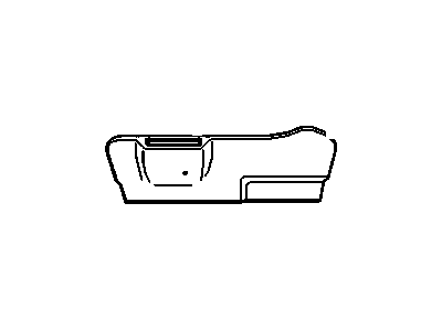Panel, Front Seat Cushion Side