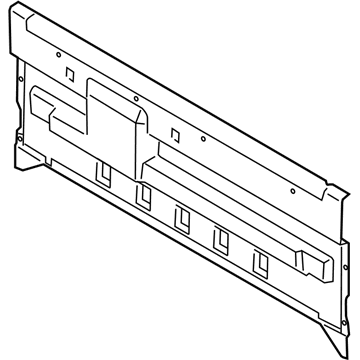 Trim Assy - Back Panel