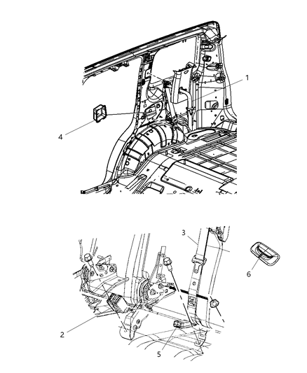 Shield Seat Belt Retractor