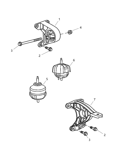 Insulator Engine Mount