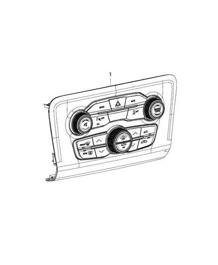 Center Stack Vehicle Feature Controls