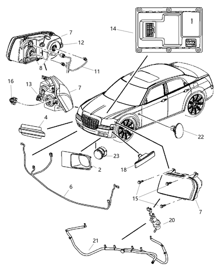 Cover Headlamp