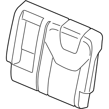 Cover Assy - Rear Seat Back