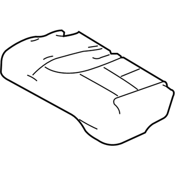 Cover Assy - Rear Seat Cushion
