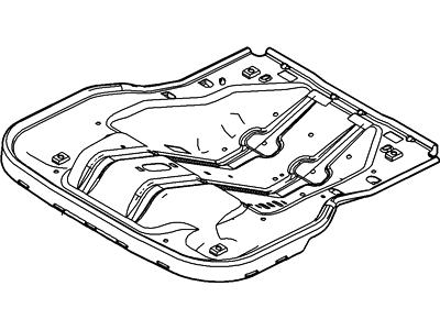 Frame And Spring - Frt Seat Cushion