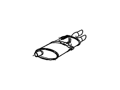 Muffler, Exhaust Tail Pipe