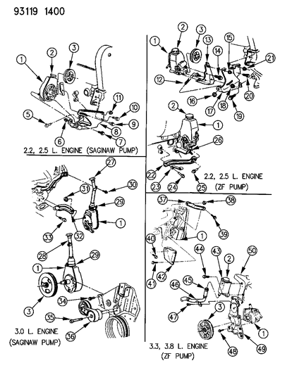 Pulley, W/2.2, 2.5L Eng.