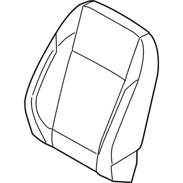 Cover Assy - Seat Back