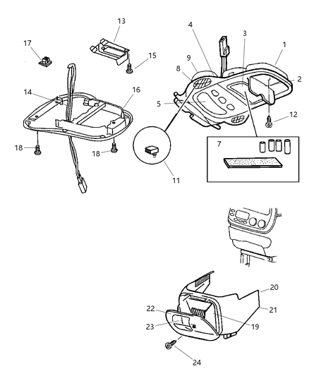Bin, Floor Console