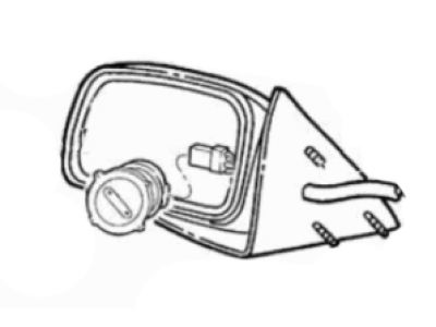 Mirror Assy - Rear View Outer