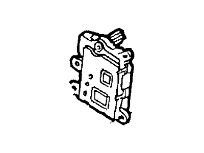 Motor Asy. (Air Conditioner Door Actuator Electronic)